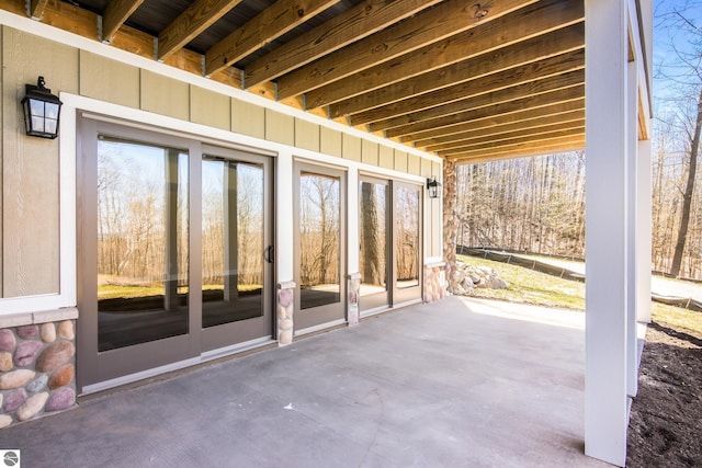 3046 E Greenwood Rd, Lake Leelanau, MI 49653 - view of patio / terrace