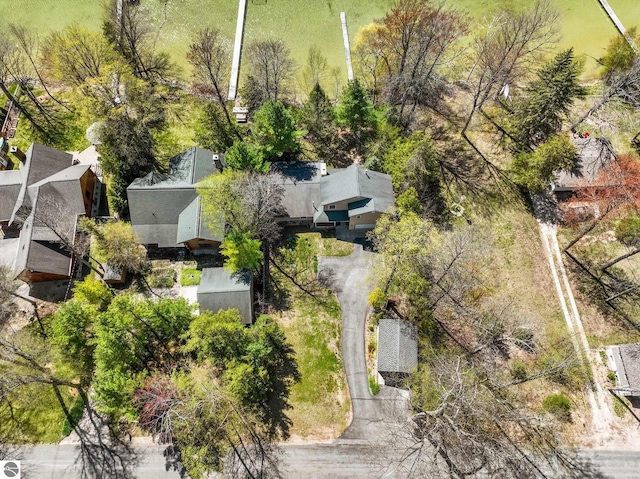 4306 Central Park Dr, Grawn, MI 49637 - aerial view