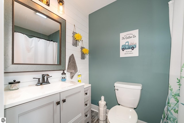 1254 Queensway Dr, Lake Isabella, MI 48893 - bathroom featuring vanity and toilet