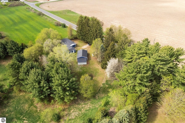 8817 Wilson Rd, Buckley, MI 49620 - aerial view of sparsely populated area
