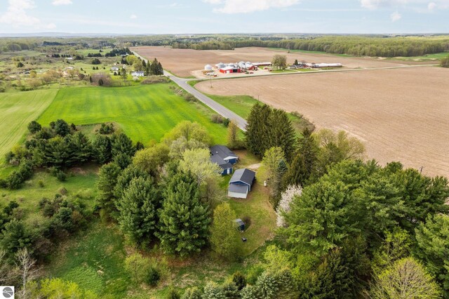 8817 Wilson Rd, Buckley, MI 49620 - overview of rural landscape