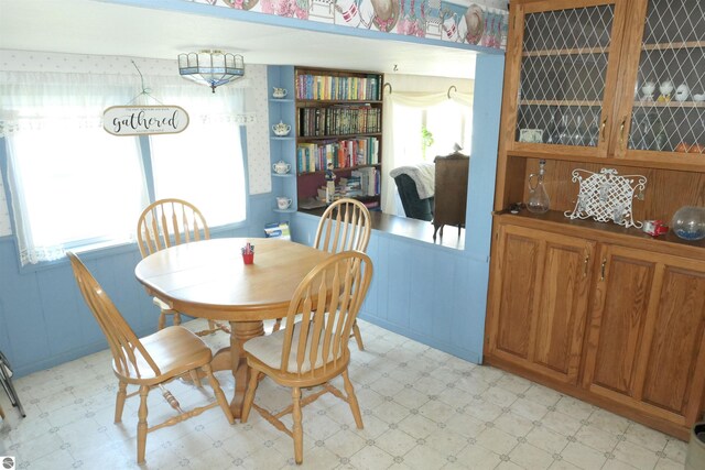 1078 Duquesa Dr, Weidman, MI 48893 - dining space with plenty of natural light and light flooring
