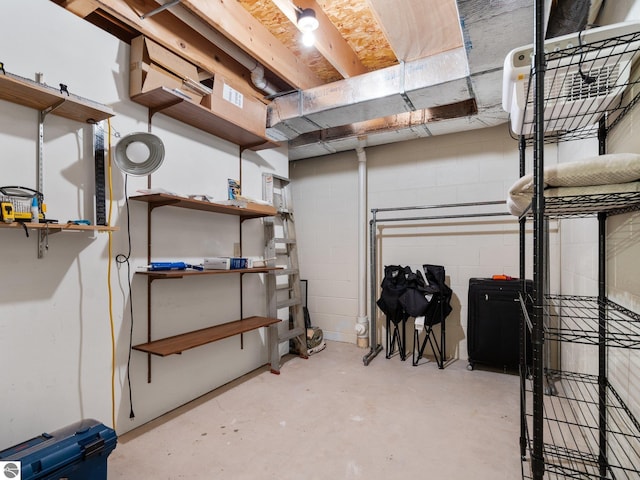 6307 Summit Ct, Traverse City, MI 49686 - view of unfinished basement