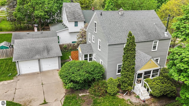 618 E Illinois St, Mount Pleasant, MI 48858 - aerial view of property and surrounding area