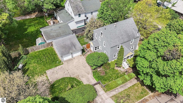 618 E Illinois St, Mount Pleasant, MI 48858 - aerial view