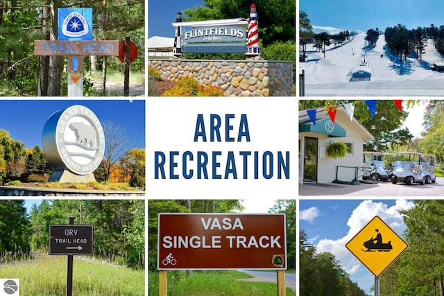 224 Island View Dr, Traverse City, MI 49696 - view of marketing collateral with multiple images