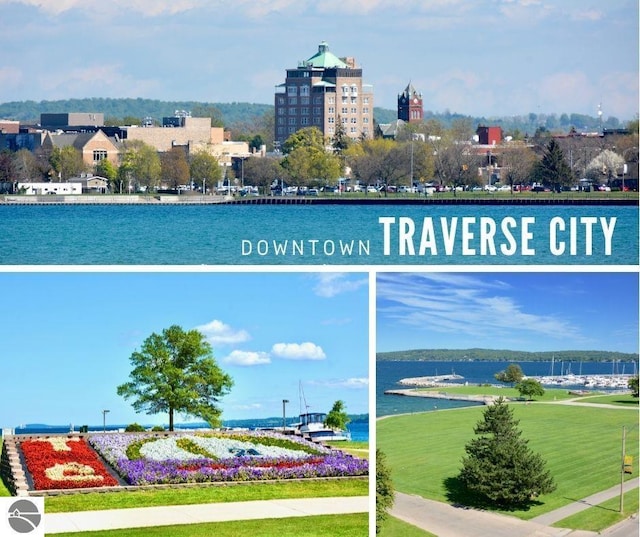224 Island View Dr, Traverse City, MI 49696 - view of marketing collateral with multiple images