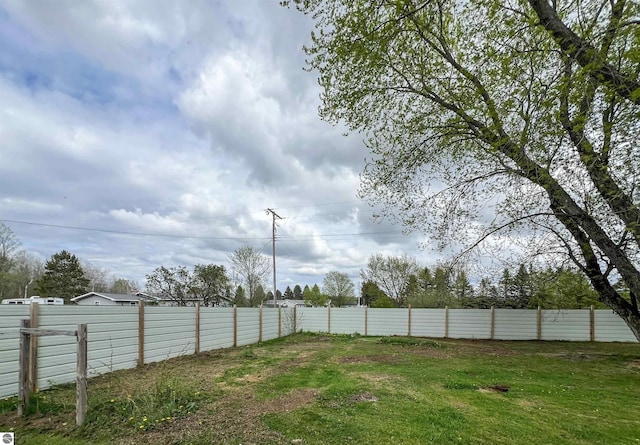 660 N Michigan Ave, Manton, MI 49663 - view of yard with fence