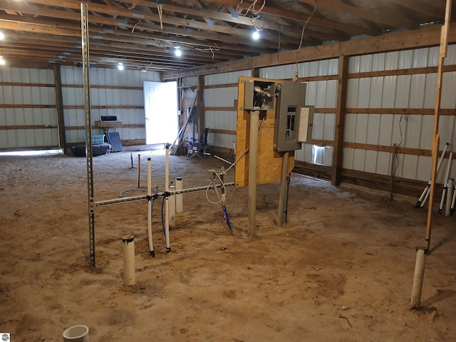 1392 Kitchen Rd, Whittemore, MI 48770 - below grade area with electric panel