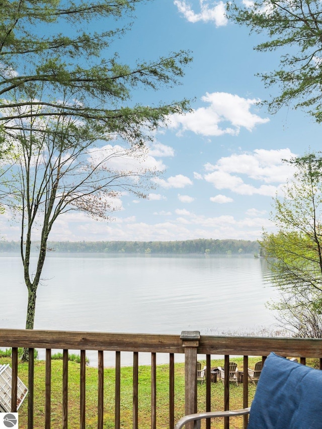 5467 Lakeview Dr, Interlochen, MI 49643 - water view