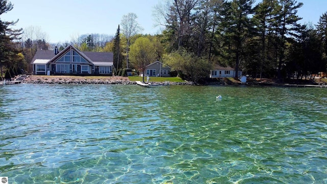 10701 SW Torch Lake Dr, Rapid City, MI 49676 - water view