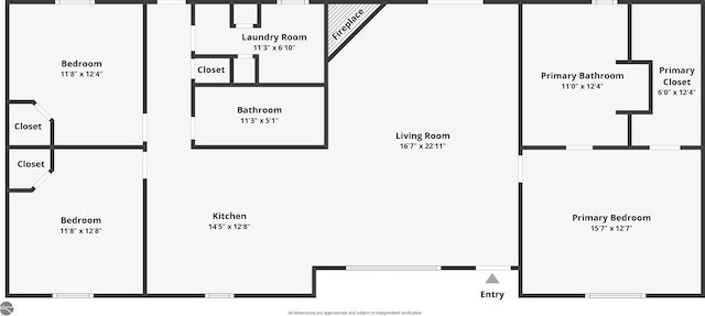 5891 N 19th Rd, Mesick, MI 49668 - floor plan / room layout