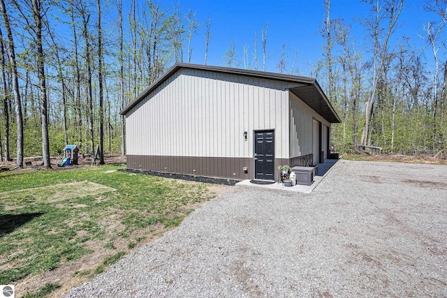 9266 Kenyon Trl, Frederic, MI 49733 - view of outbuilding