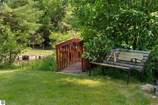 6202 Fletcher Rd, Fife Lake, MI 49633 - view of green lawn
