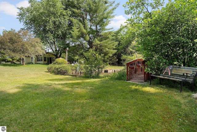 6202 Fletcher Rd, Fife Lake, MI 49633 - view of green lawn