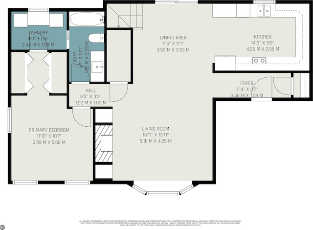 4480 Mockingbird Cir, Farwell, MI 48622 - home floor plan