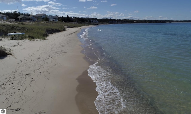 14463 Cathead Bay Dr, Northport, MI 49670 - water view featuring nearby beach