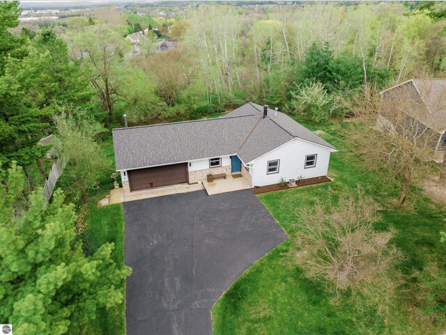 4237 Hearthside Dr, Traverse City, MI 49684 - aerial view of property and surrounding area