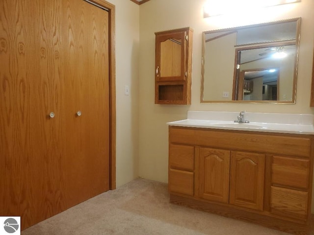 5232 E Broadway Lot 338, Mount Pleasant, MI 48858 - bathroom with vanity