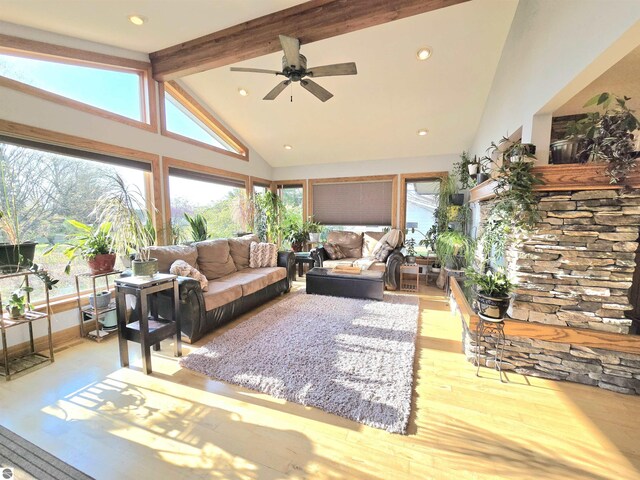 205 S Elm St, Suttons Bay, MI 49682 - view of sunroom / solarium