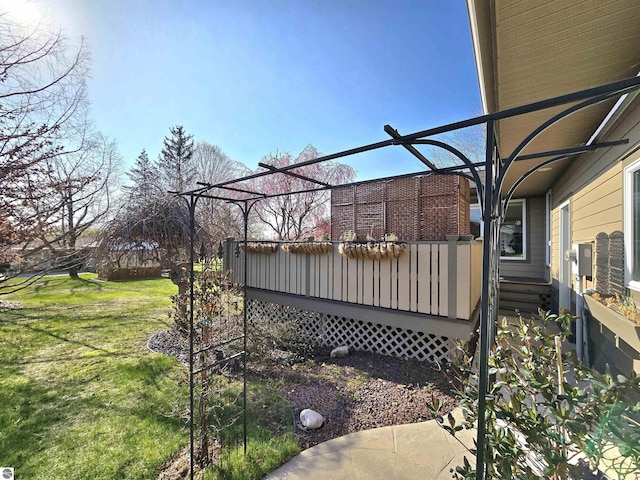 205 S Elm St, Suttons Bay, MI 49682 - view of green lawn