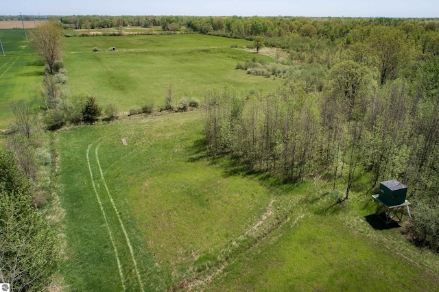 2250 N Coleman Rd, Coleman, MI 48618 - overview of rural landscape