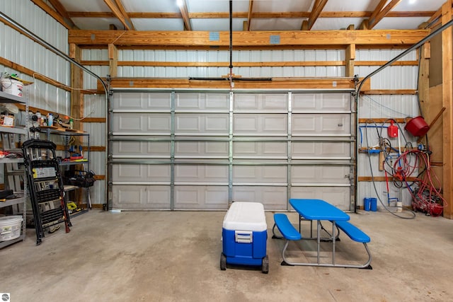 2250 N Coleman Rd, Coleman, MI 48618 - view of garage
