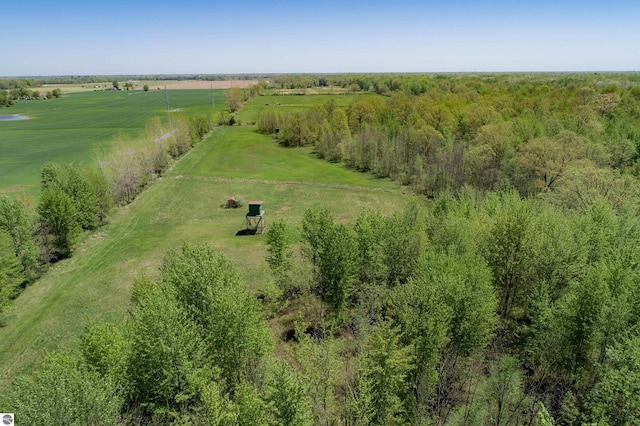 2250 N Coleman Rd, Coleman, MI 48618 - aerial view of sparsely populated area