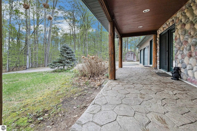 5301 Durga Rd, Williamsburg, MI 49690 - view of patio / terrace