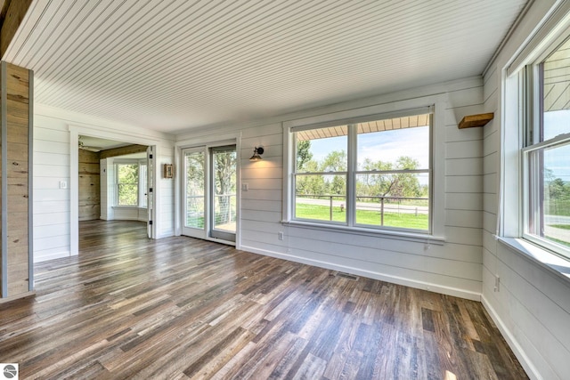 9560 S Cedar Rd, Cedar, MI 49621 - unfurnished sunroom with healthy amount of natural light