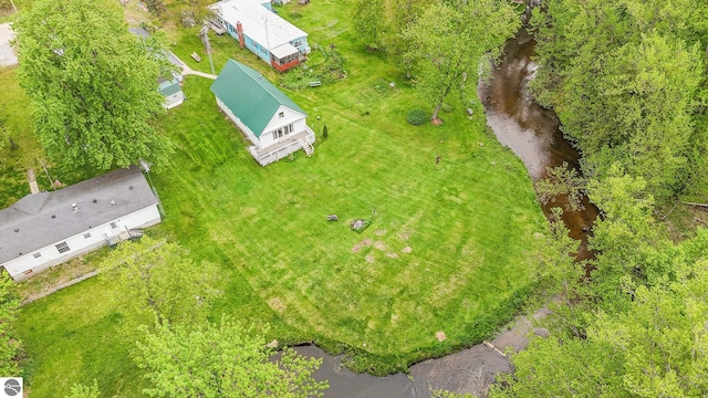 5817 Gross Dr, Weidman, MI 48893 - bird's eye view