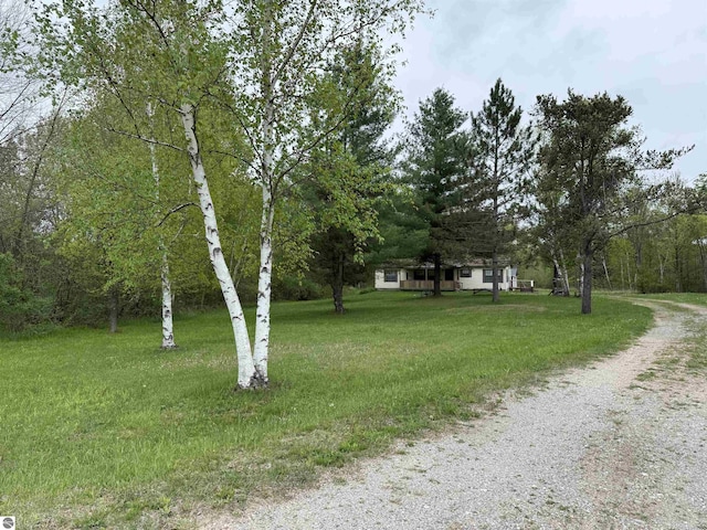 6661 Terry Ln, Hale, MI 48739 - view of front of home featuring a front lawn