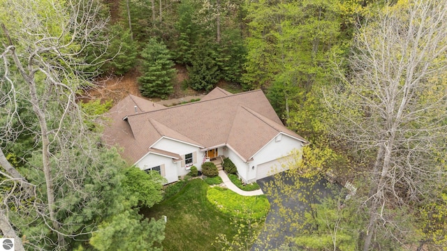 4611 Audubon Dr, Traverse City, MI 49686 - view from above of property