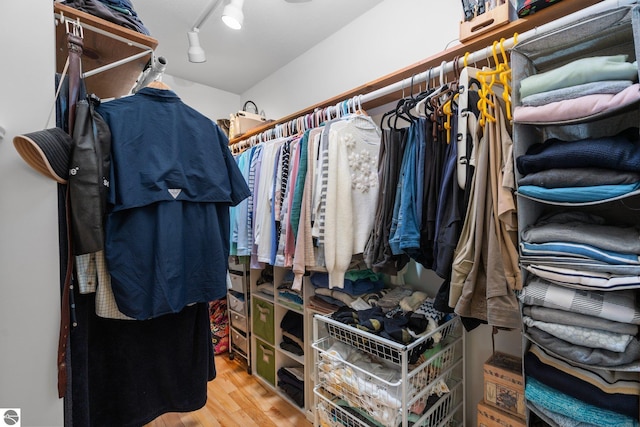 4611 Audubon Dr, Traverse City, MI 49686 - spacious closet featuring wood finished floors