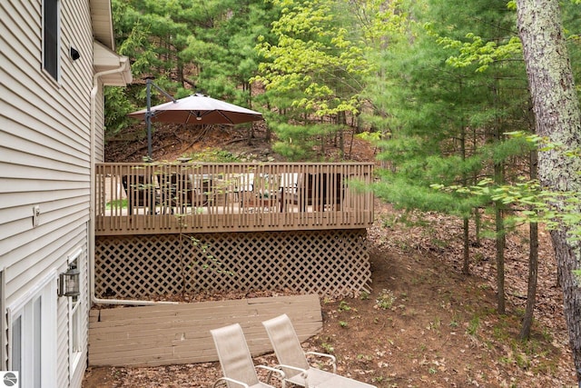 4611 Audubon Dr, Traverse City, MI 49686 - view of deck