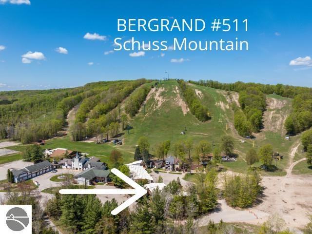 6519 Schuss Mountain Ln Unit 3511-3512, Mancelona, MI 49659 - aerial view
