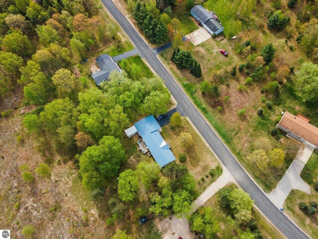 5206 S Riverview Dr, Lake City, MI 49651 - aerial overview of property's location