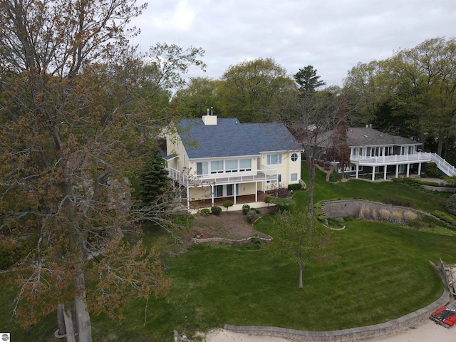 463 S Otis Ln, Au Gres, MI 48703 - aerial view of property and surrounding area