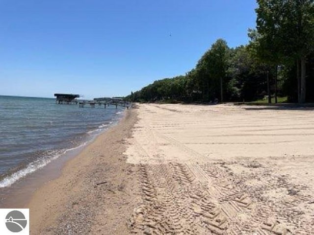 463 S Otis Ln, Au Gres, MI 48703 - water view featuring local beach