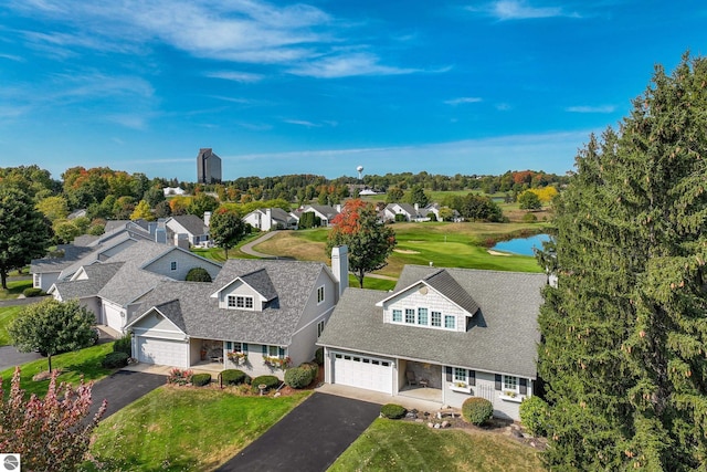 6200 Single Tree Ln, Williamsburg, MI 49690 - aerial view of property and surrounding area featuring a large body of water