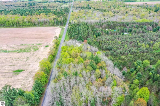 1151 N 8 Mile Rd, Lake City, MI 49651 - aerial view of a forest