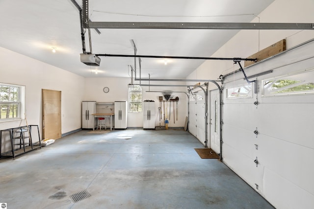 2769 White Rd, Frankfort, MI 49635 - garage with a garage door opener