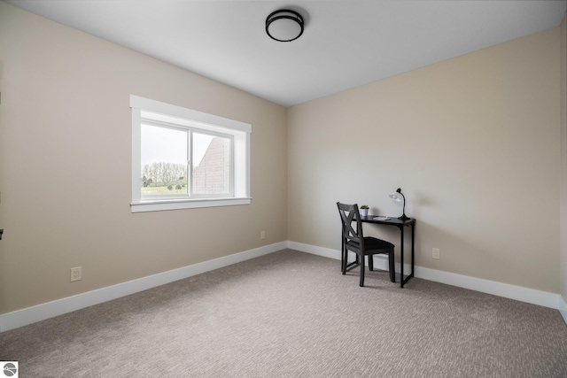 11964 E Shaker Trl, Suttons Bay, MI 49682 - office with light colored carpet and baseboards