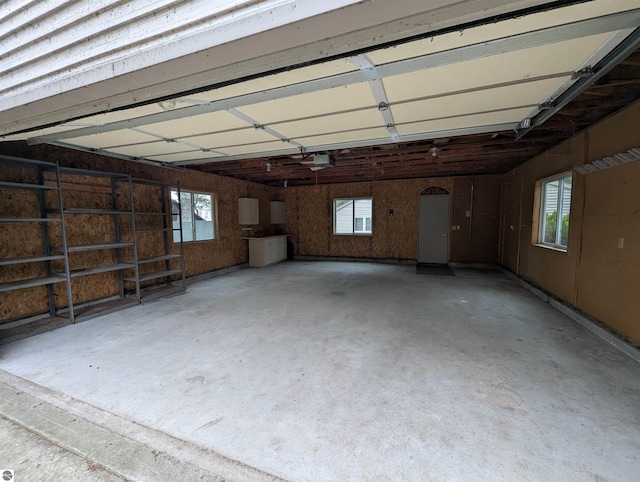 1082 S Sixth St, Au Gres, MI 48703 - garage with a garage door opener