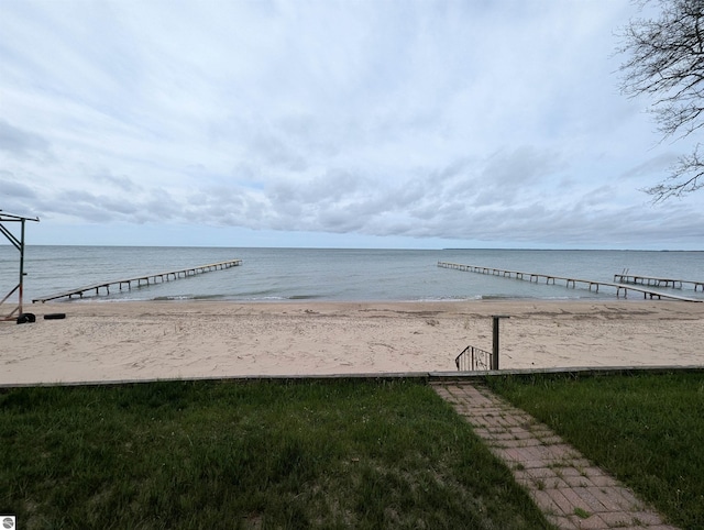 1082 S Sixth St, Au Gres, MI 48703 - water view with nearby beach