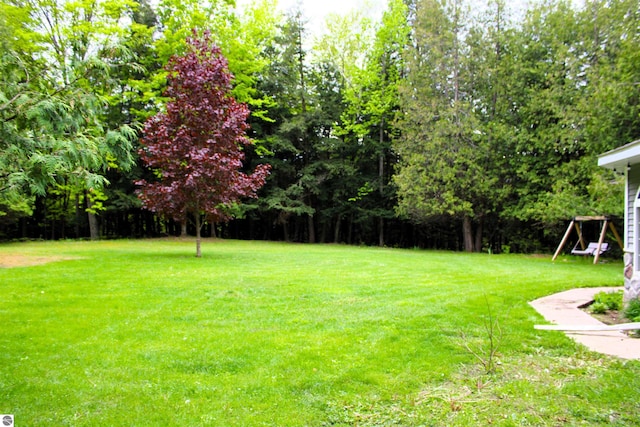3690 Rau Rd, West Branch, MI 48661 - view of green lawn