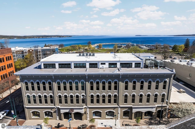 109 E Front St # 213, Traverse City, MI 49684 - aerial view of a large body of water