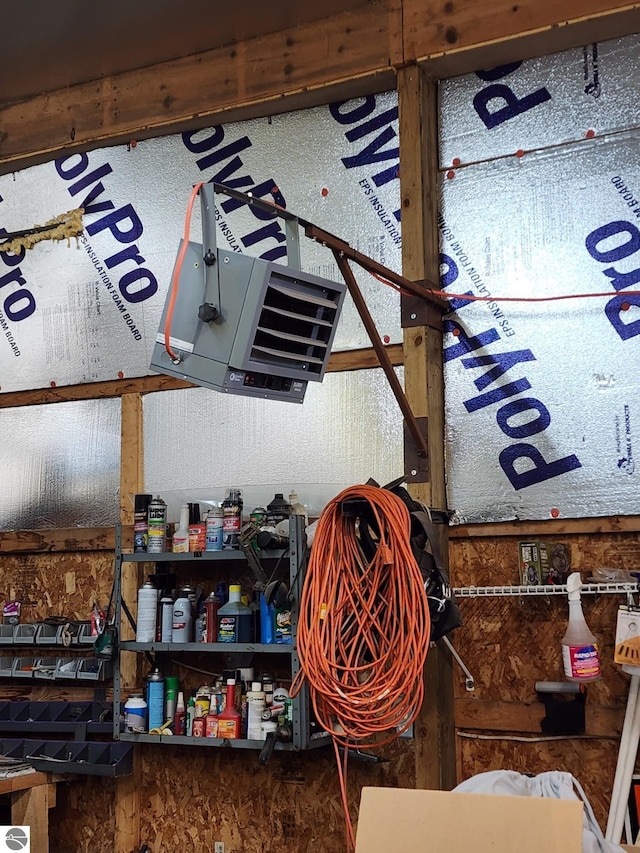 6878 Boss Rd, Ellsworth, MI 49727 - detailed view of a heating unit