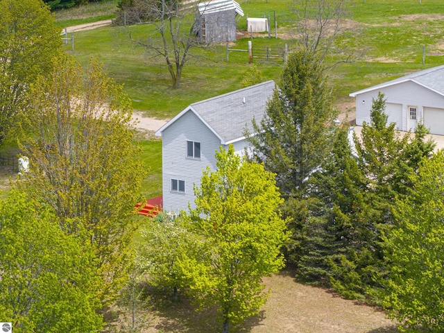 8281 M-66, Fife Lake, MI 49633 - aerial view of property and surrounding area
