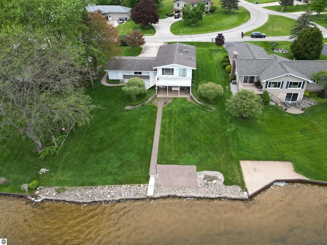1094 Fairway Dr, Lake Isabella, MI 48893 - bird's eye view